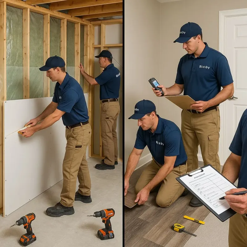 Repairs and Reconstruction process in Harrisville, NH